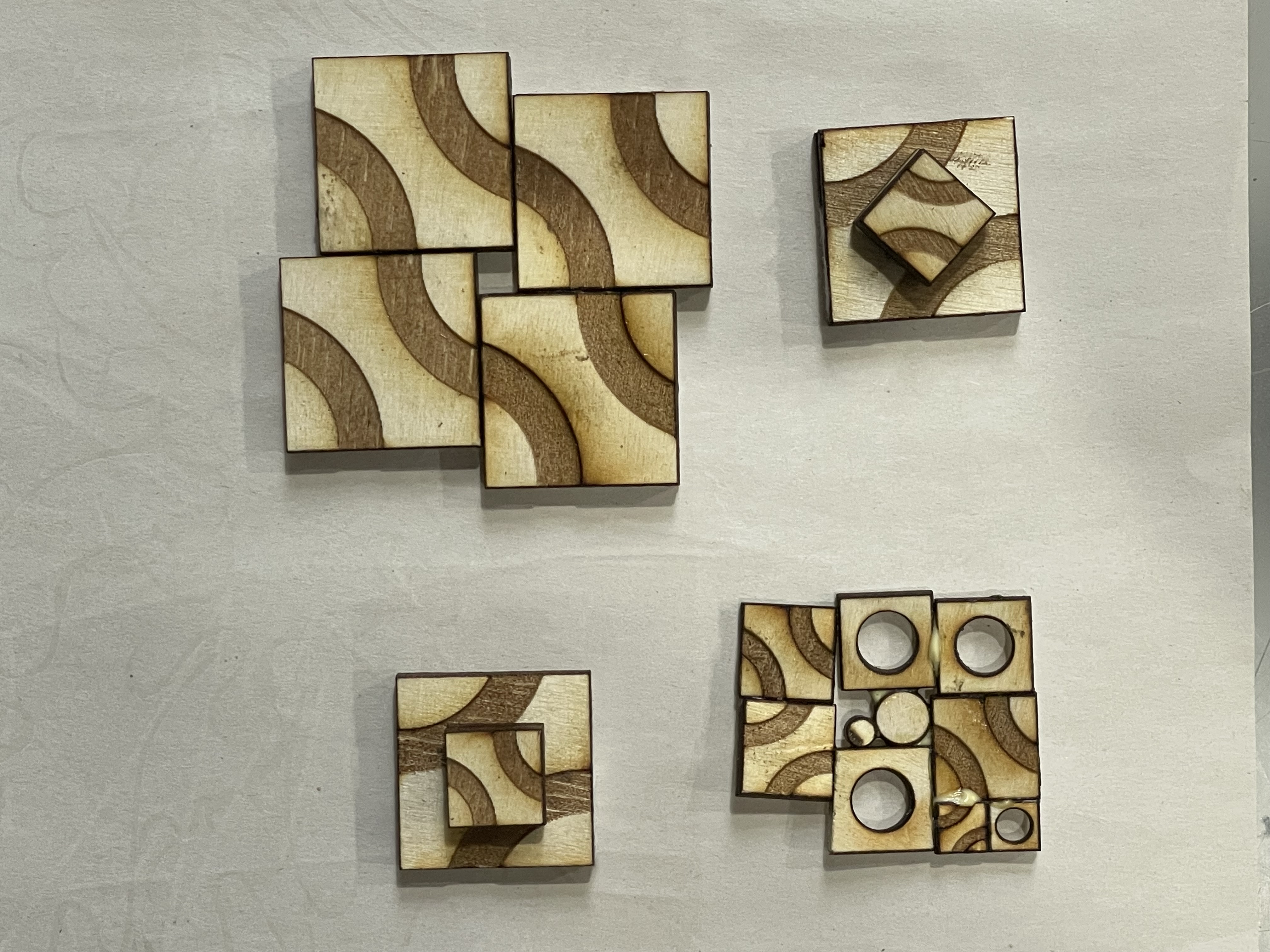 Truchet Magnet Tiles