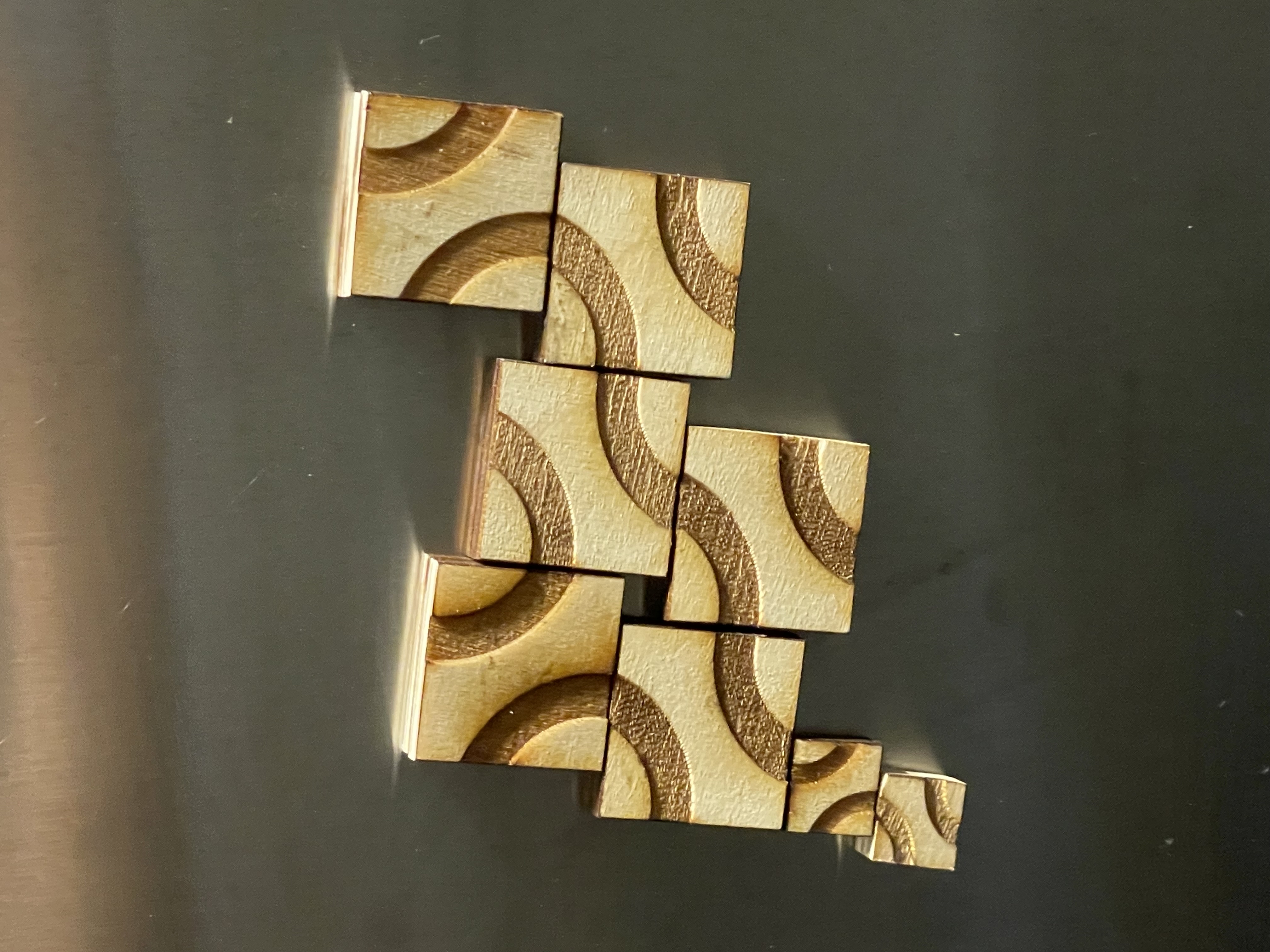 Truchet Magnet Tiles
